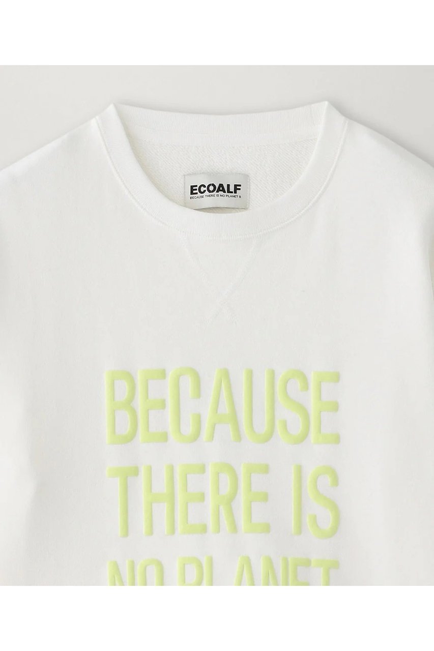 【エコアルフ/ECOALF】のACT BECAUSE スウェット 【日本限定】 人気、トレンドファッション・服の通販 founy(ファニー) ファッション Fashion レディースファッション Fashion for Women トップス・カットソー Cut & Sew Tops シャツ・ブラウス・オフィスカジュアル Elegant Blouses & Button-Ups レディースパーカー・カジュアルフーディー Casual Hoodies & Sweatshirts ロングTシャツ・Tシャツ Longline T-Shirts & Tees スウェット・クルーネックトップス Sweatshirts & Crewnecks / Relaxed Fit Sweat Tops カットソー・ベーシックTシャツ Cut-and-Sewn Tops / Stretch Tees & Basics なめらか Smooth, Silky Texture コレクション Collection, Seasonal Line シンプル Simple, Minimal スウェット / スエット Sweatshirt, Sweatwear スポーツ Sports, Activewear プリント Print, Printed Pattern モダン Modern, Contemporary other-3|ID: prp329100004465607 ipo3291000000035278343