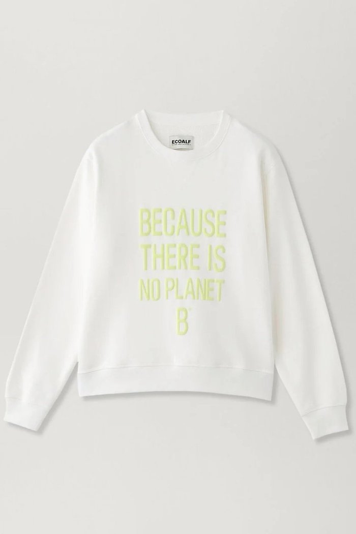 【エコアルフ/ECOALF】のACT BECAUSE スウェット 【日本限定】 インテリア・キッズ・メンズ・レディースファッション・服の通販 founy(ファニー) https://founy.com/ ファッション Fashion レディースファッション Fashion for Women トップス・カットソー Cut & Sew Tops シャツ・ブラウス・オフィスカジュアル Elegant Blouses & Button-Ups レディースパーカー・カジュアルフーディー Casual Hoodies & Sweatshirts ロングTシャツ・Tシャツ Longline T-Shirts & Tees スウェット・クルーネックトップス Sweatshirts & Crewnecks / Relaxed Fit Sweat Tops カットソー・ベーシックTシャツ Cut-and-Sewn Tops / Stretch Tees & Basics なめらか Smooth, Silky Texture コレクション Collection, Seasonal Line シンプル Simple, Minimal スウェット / スエット Sweatshirt, Sweatwear スポーツ Sports, Activewear プリント Print, Printed Pattern モダン Modern, Contemporary |ID: prp329100004465607 ipo3291000000036148870