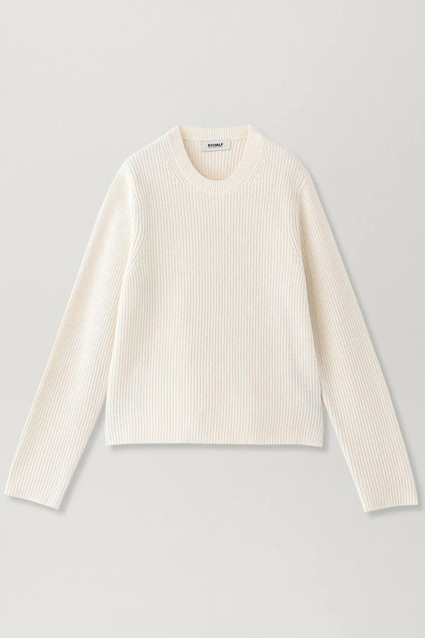 【エコアルフ/ECOALF】のINGA ニット / INGAALF KNIT WOMAN インテリア・キッズ・メンズ・レディースファッション・服の通販 founy(ファニー) 　ファッション　Fashion　レディースファッション　Fashion for Women　トップス・カットソー　Cut & Sew Tops　ニット　Knit Tops & Sweaters　カジュアルプルオーバー・ニットトップス　Pullovers & Knit Tops / Casual Pullovers　おすすめ　Recommended / Our Picks　パターン　Pattern, Design Print　リラックス　Relax, Relaxed Fit　再入荷　Restock / Back in Stock　ホワイト|ID: prp329100004465609 ipo3291000000032661819