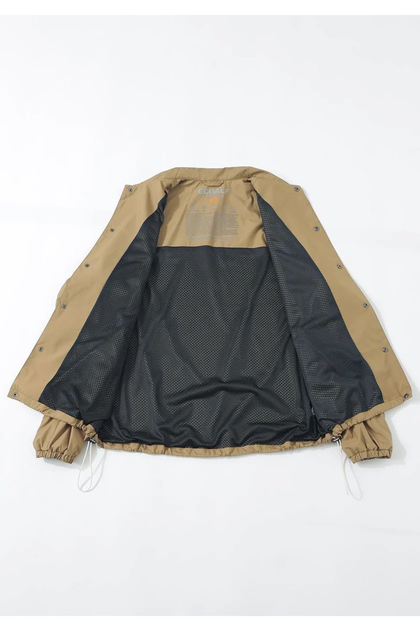 【エコアルフ/ECOALF】の【UNISEX】ACT CLAIM コーチジャケット 【日本限定】 人気、トレンドファッション・服の通販 founy(ファニー) 　ファッション　Fashion　レディースファッション　Fashion for Women　アウター　Coat / Outerwear Collection　レディースジャケット・軽アウター　Jackets　ユニセックス　Unisex, Genderless　なめらか　Smooth, Silky Texture　カッティング　Cutting Detail　コレクション　Collection, Seasonal Line　シリコン　Silicone, Silicone Material　ジャケット　Jacket, Outerwear　スピンドル　Spindle, Drawcord　スポーツ　Sports, Activewear　スマート　Smart, Elegant　ドローコード　Drawcord, Drawstring Cord　パターン　Pattern, Design Print　プリント　Print, Printed Pattern　メッシュ　Mesh, Net Fabric　モダン　Modern, Contemporary　エレガント 上品　Elegant　軽量　Lightweight, Ultra Light　other-8|ID: prp329100004465610 ipo3291000000032955321