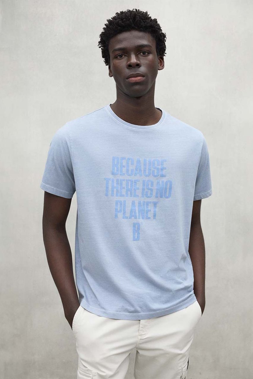 【エコアルフ/ECOALF / MEN】の【MEN】MIN BECAUSE Tシャツ / MINALF T-SHIRT 人気、トレンドファッション・服の通販 founy(ファニー) 　ファッション　Fashion　メンズファッション　Fashion for Men　トップス・カットソー　Cut & Sew Tops　メンズシャツ　Shirts　なめらか　Smooth, Silky Texture　オーガニック　Organic Cotton　コレクション　Collection, Seasonal Line　ショート　Short, Short Length　スリーブ　Sleeve, Long Sleeve / Short Sleeve　フロント　Front, Front Design　プリント　Print, Printed Pattern　エレガント 上品　Elegant　other-3|ID: prp329100004465612 ipo3291000000032857034