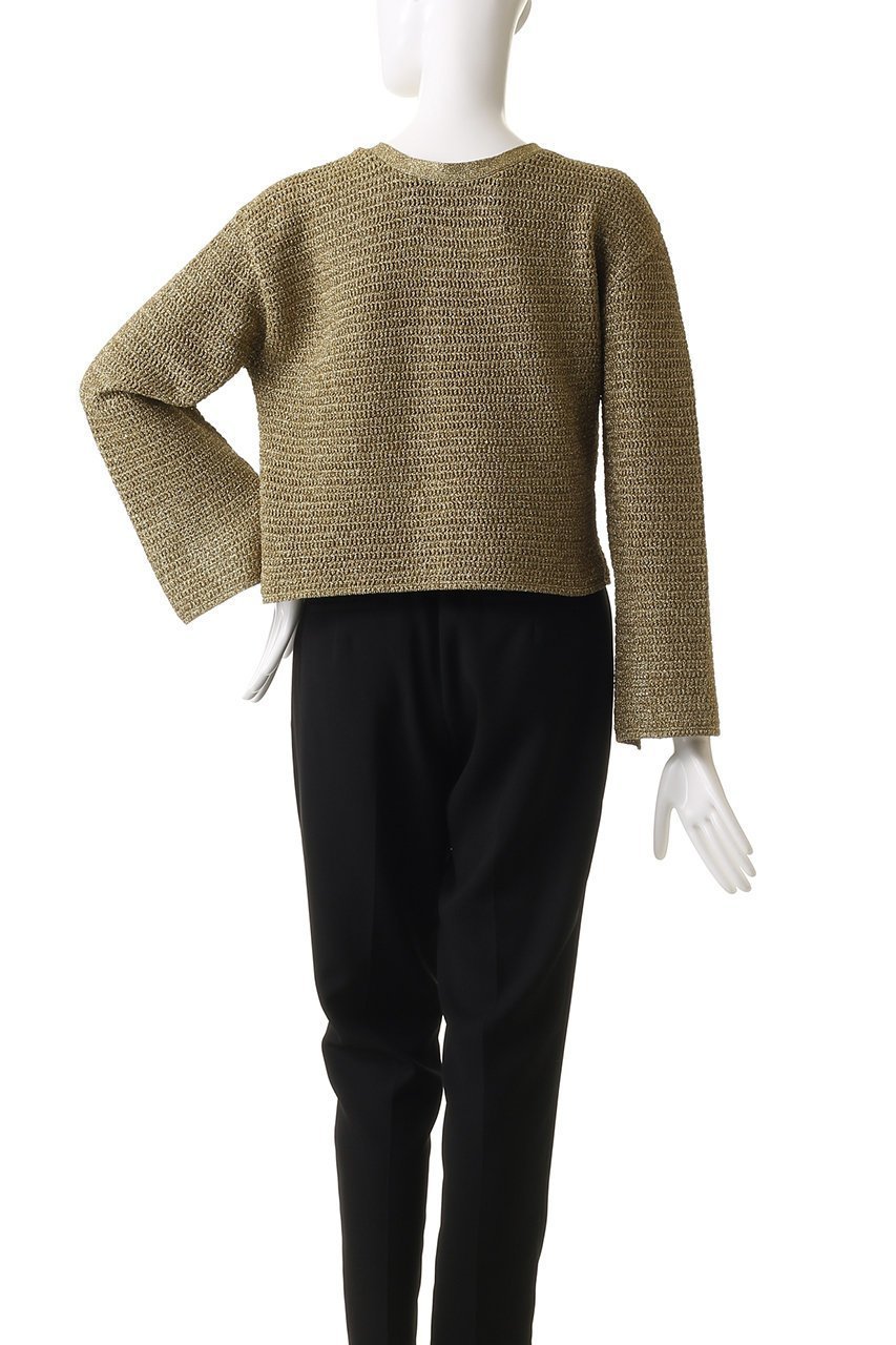 【ルームエイト/Room no.8】の【Room no.8 BLACK】LAME ドロップニットカーディガン 人気、トレンドファッション・服の通販 founy(ファニー) 　ファッション　Fashion　レディースファッション　Fashion for Women　トップス・カットソー　Cut & Sew Tops　ニット　Knit Tops & Sweaters　カーディガン・羽織り　Layered Style Cardigans　カーディガン　Cardigan, Knitwear　シンプル　Simple, Minimal　バランス　Balance, Style Balance　フロント　Front, Front Design　other-4|ID: prp329100004465614 ipo3291000000032930316