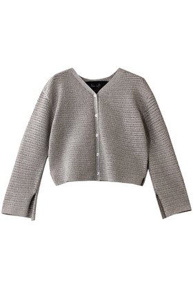 【ルームエイト/Room no.8】 【Room no.8 BLACK】LAME ドロップニットカーディガン人気、トレンドファッション・服の通販 founy(ファニー) ファッション Fashion レディースファッション Fashion for Women トップス・カットソー Cut & Sew Tops ニット Knit Tops & Sweaters カーディガン・羽織り Layered Style Cardigans カーディガン Cardigan, Knitwear シンプル Simple, Minimal バランス Balance, Style Balance フロント Front, Front Design |ID:prp329100004465614