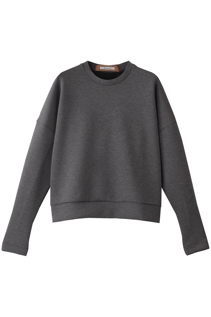 【ルームエイト/Room no.8】のDOUBLE AIR ドロップショルダー スウェット インテリア・キッズ・メンズ・レディースファッション・服の通販 founy(ファニー) 　ファッション　Fashion　レディースファッション　Fashion for Women　トップス・カットソー　Cut & Sew Tops　シャツ・ブラウス・オフィスカジュアル　Elegant Blouses & Button-Ups　レディースパーカー・カジュアルフーディー　Casual Hoodies & Sweatshirts　ロングTシャツ・Tシャツ　Longline T-Shirts & Tees　スウェット・クルーネックトップス　Sweatshirts & Crewnecks / Relaxed Fit Sweat Tops　カットソー・ベーシックTシャツ　Cut-and-Sewn Tops / Stretch Tees & Basics　ショルダー　Shoulder, Shoulder Strap　スウェット / スエット　Sweatshirt, Sweatwear　タイトスカート　Pencil Skirt, Tight Skirt　ドロップ　Drop Shoulder, Dropped Style　マキシ　Maxi, Full Length　ワイド　Wide, Wide Fit　トップグレー|ID: prp329100004465616 ipo3291000000032856863