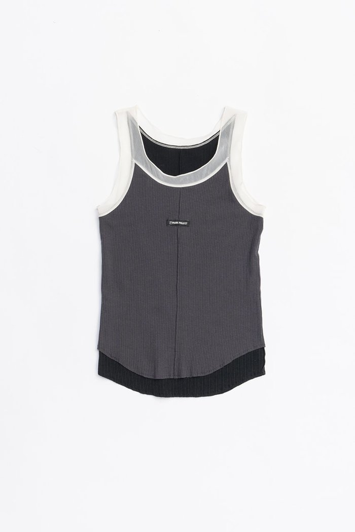 【プランク プロジェクト/PRANK PROJECT】のシルクテレコ2WAYタンクトップ / Silk Teleco 2WAY Tank Top インテリア・キッズ・メンズ・レディースファッション・服の通販 founy(ファニー) https://founy.com/ ファッション Fashion レディースファッション WOMEN トップス・カットソー Tops/Tshirt キャミソール / ノースリーブ No Sleeves シャツ/ブラウス Shirts/Blouses ロング / Tシャツ T-Shirts カットソー Cut and Sewn インナー Inner キャミソール Camisole シアー Sheer シルク Silk タンク Tank テレコ Tereko フロント Front |ID: prp329100004468829 ipo3291000000031367270
