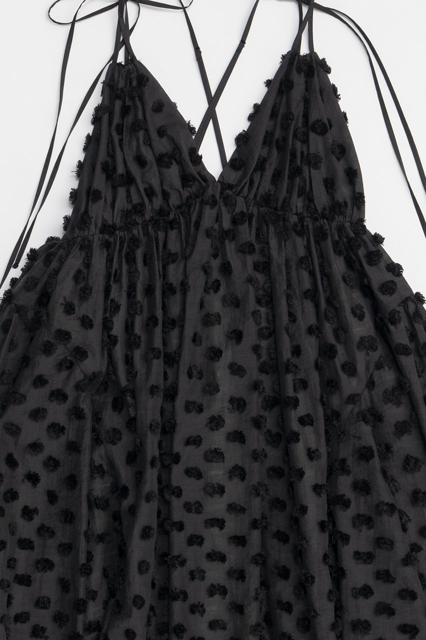 【プランク プロジェクト/PRANK PROJECT】のポンポンボリュームキャミドレス / Pom Pom Volume Cami Dress 人気、トレンドファッション・服の通販 founy(ファニー) ファッション Fashion レディースファッション Fashion for Women ワンピース Dresses フォーマル・パーティードレス・結婚式用ドレス Elegant & Casual Dresses チュニック Tunic Tops & Dresses おすすめ Recommended / Our Picks カッティング Cutting Detail カットジャガード Cut Jacquard ギャザー Gathered, Ruffled チュニック Tunic, Long Top ドット Polka Dot, Dot Pattern ラップ Wrap, Wrap Design リラックス Relax, Relaxed Fit ロング Long, Long-Length other-2|ID: prp329100004468832 ipo3291000000032856261