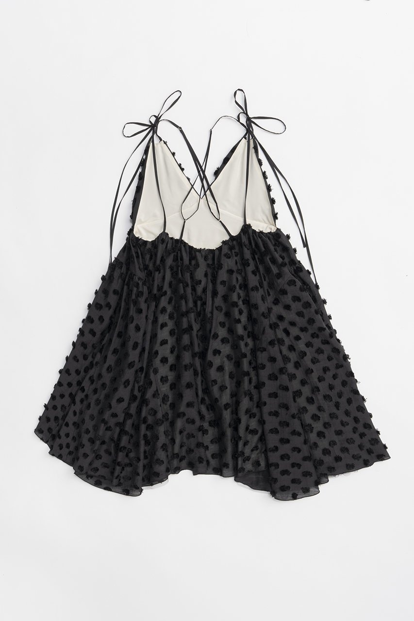 【プランク プロジェクト/PRANK PROJECT】のポンポンボリュームキャミドレス / Pom Pom Volume Cami Dress 人気、トレンドファッション・服の通販 founy(ファニー) ファッション Fashion レディースファッション Fashion for Women ワンピース Dresses フォーマル・パーティードレス・結婚式用ドレス Elegant & Casual Dresses チュニック Tunic Tops & Dresses おすすめ Recommended / Our Picks カッティング Cutting Detail カットジャガード Cut Jacquard ギャザー Gathered, Ruffled チュニック Tunic, Long Top ドット Polka Dot, Dot Pattern ラップ Wrap, Wrap Design リラックス Relax, Relaxed Fit ロング Long, Long-Length other-4|ID: prp329100004468832 ipo3291000000032856273
