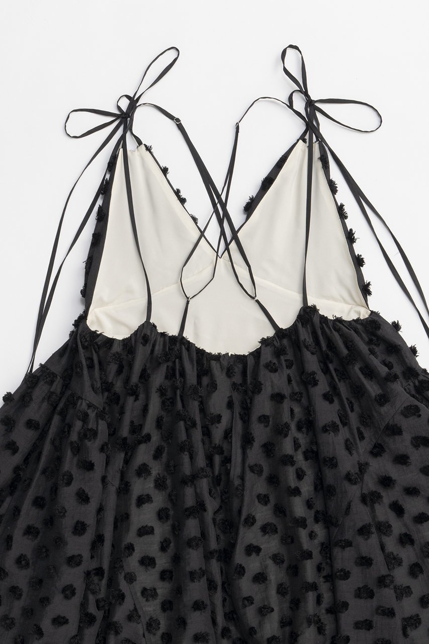 【プランク プロジェクト/PRANK PROJECT】のポンポンボリュームキャミドレス / Pom Pom Volume Cami Dress 人気、トレンドファッション・服の通販 founy(ファニー) ファッション Fashion レディースファッション Fashion for Women ワンピース Dresses フォーマル・パーティードレス・結婚式用ドレス Elegant & Casual Dresses チュニック Tunic Tops & Dresses おすすめ Recommended / Our Picks カッティング Cutting Detail カットジャガード Cut Jacquard ギャザー Gathered, Ruffled チュニック Tunic, Long Top ドット Polka Dot, Dot Pattern ラップ Wrap, Wrap Design リラックス Relax, Relaxed Fit ロング Long, Long-Length other-5|ID: prp329100004468832 ipo3291000000032856277