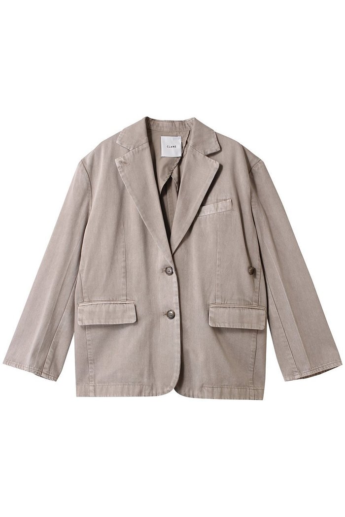 【クラネ/CLANE】のFADED COLOR TAILORED JACKET/ジャケット インテリア・キッズ・メンズ・レディースファッション・服の通販 founy(ファニー) https://founy.com/ ファッション Fashion レディースファッション Fashion for Women アウター Coat / Outerwear Collection レディースジャケット・軽アウター Jackets ジャケット Jacket, Outerwear テーラード Tailored, Tailored Fit デニム Denim, Jeans Material |ID: prp329100004468836 ipo3291000000032961810