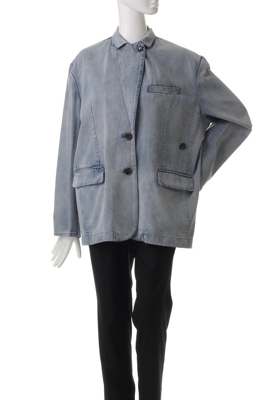 【クラネ/CLANE】のFADED COLOR TAILORED JACKET/ジャケット 人気、トレンドファッション・服の通販 founy(ファニー) 　ファッション　Fashion　レディースファッション　Fashion for Women　アウター　Coat / Outerwear Collection　レディースジャケット・軽アウター　Jackets　ジャケット　Jacket, Outerwear　テーラード　Tailored, Tailored Fit　デニム　Denim, Jeans Material　other-8|ID: prp329100004468836 ipo3291000000032961847