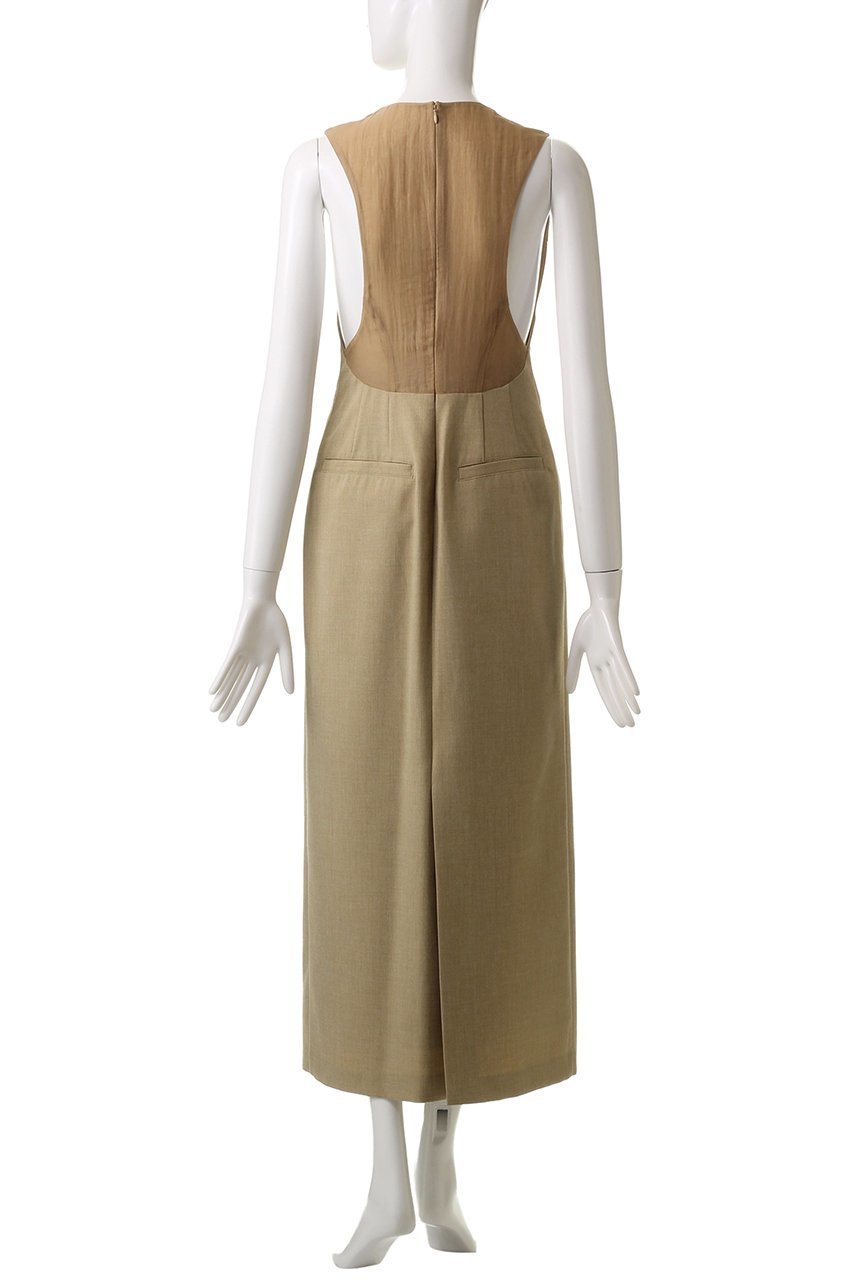 【クラネ/CLANE】のBACK SHEER MAXI ONEPIECE/ワンピース 人気、トレンドファッション・服の通販 founy(ファニー) 　ファッション　Fashion　レディースファッション　Fashion for Women　ワンピース　Dresses　チュニック　Tunic Tops & Dresses　シアー　Sheer, See-Through　シンプル　Simple, Minimal　スニーカー　Sneakers, Trainers　チュニック　Tunic, Long Top　フォーマル　Formal, Dressy　フロント　Front, Front Design　マキシ　Maxi, Full Length　ロング　Long, Long-Length　other-4|ID: prp329100004468837 ipo3291000000035957313