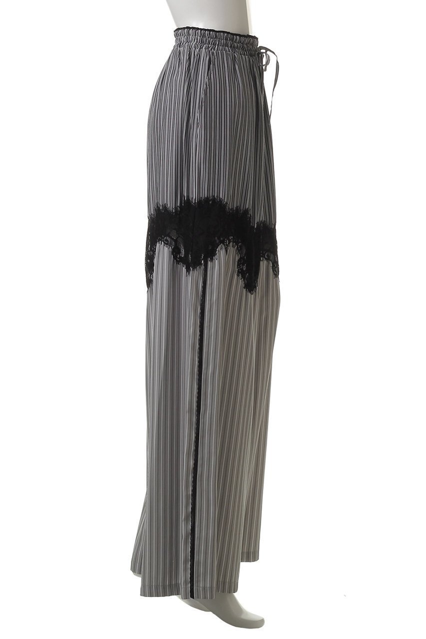 【プランク プロジェクト/PRANK PROJECT】のストライプコンビレースパジャマパンツ / Striped Combination Lace Pajama Pants 人気、トレンドファッション・服の通販 founy(ファニー) ファッション Fashion レディースファッション Fashion for Women パンツ Pants & Trousers おすすめ Recommended / Our Picks ストライプ Stripe, Striped Pattern トリミング Trimming, Decorative Edge ラグジュアリー Luxury, Elegant レース Lace, Lace Fabric other-6|ID: prp329100004468841 ipo3291000000033313968