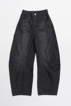 【プランク プロジェクト/PRANK PROJECT】のカーブコクーンデニム / Curved Cocoon Denim BLK(ブラック)|ID: prp329100004468843 ipo3291000000031367534