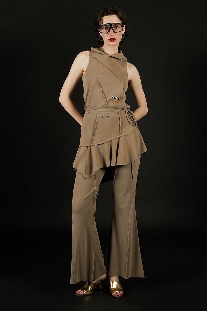 【プランク プロジェクト/PRANK PROJECT】のアウトシームアメスリフーディ / Outseam Amethyst Hoodie 人気、トレンドファッション・服の通販 founy(ファニー) 　ファッション　Fashion　レディースファッション　Fashion for Women　トップス・カットソー　Cut & Sew Tops　シャツ・ブラウス・オフィスカジュアル　Elegant Blouses & Button-Ups　レディースパーカー・カジュアルフーディー　Casual Hoodies & Sweatshirts　ロングTシャツ・Tシャツ　Longline T-Shirts & Tees　スウェット・クルーネックトップス　Sweatshirts & Crewnecks / Relaxed Fit Sweat Tops　カットソー・ベーシックTシャツ　Cut-and-Sewn Tops / Stretch Tees & Basics　アシンメトリー　Asymmetrical Style　ダウン　Down, Puffer　テレコ　Ribbed, Rib Stitch　ヴィンテージ　Vintage Style　other-2|ID: prp329100004468845 ipo3291000000035061041