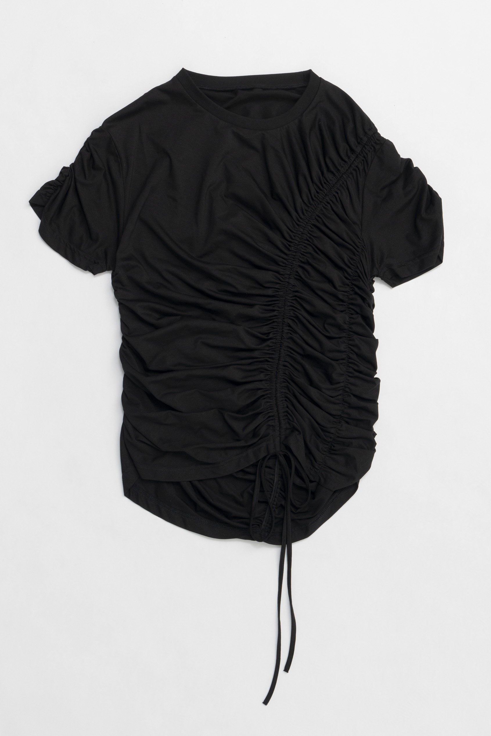 【プランク プロジェクト/PRANK PROJECT】のドロストシャーリングTシャツ / Drost Shirring Tee 人気、トレンドファッション・服の通販 founy(ファニー) 　ファッション　Fashion　レディースファッション　WOMEN　トップス・カットソー　Tops/Tshirt　シャツ/ブラウス　Shirts/Blouses　ロング / Tシャツ　T-Shirts　カットソー　Cut and Sewn　カットソー　Cut And Sew　シャーリング　Shirring　ショート　Short　スリーブ　Sleeve　再入荷　Restock/Back In Stock/Re Arrival　 other-1|ID: prp329100004468846 ipo3291000000031367589