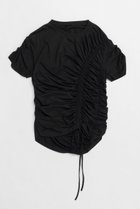 【プランク プロジェクト/PRANK PROJECT】のドロストシャーリングTシャツ / Drost Shirring Tee BLK(ブラック)|ID: prp329100004468846 ipo3291000000036082472