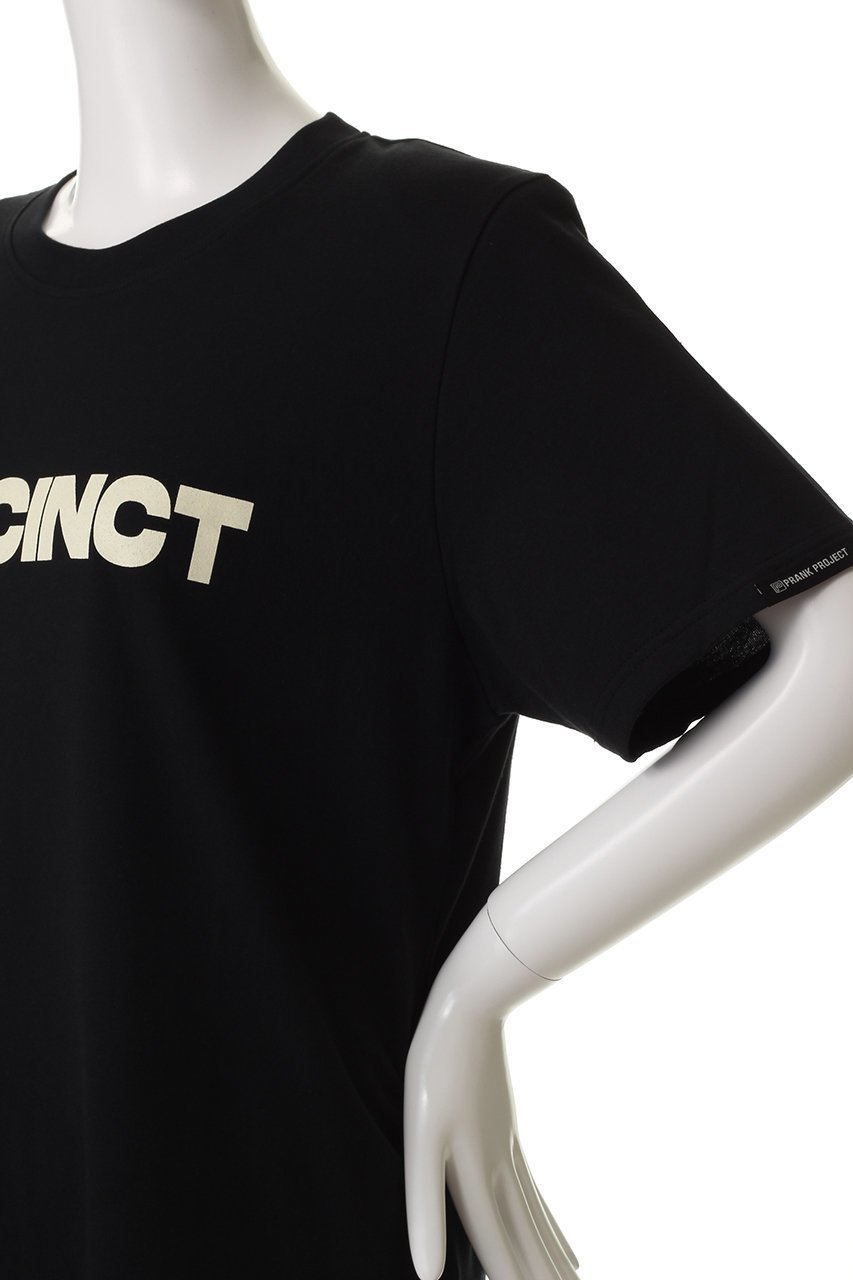 【プランク プロジェクト/PRANK PROJECT】のパワーショルダーロゴTEE/ Power Shoulder Logo Tee 人気、トレンドファッション・服の通販 founy(ファニー) 　ファッション　Fashion　レディースファッション　Fashion for Women　トップス・カットソー　Cut & Sew Tops　シャツ・ブラウス・オフィスカジュアル　Elegant Blouses & Button-Ups　ロングTシャツ・Tシャツ　Longline T-Shirts & Tees　カットソー・ベーシックTシャツ　Cut-and-Sewn Tops / Stretch Tees & Basics　なめらか　Smooth, Silky Texture　ショート　Short, Short Length　シンプル　Simple, Minimal　スリーブ　Sleeve, Long Sleeve / Short Sleeve　フロント　Front, Front Design　プリント　Print, Printed Pattern　other-5|ID: prp329100004468847 ipo3291000000032843059