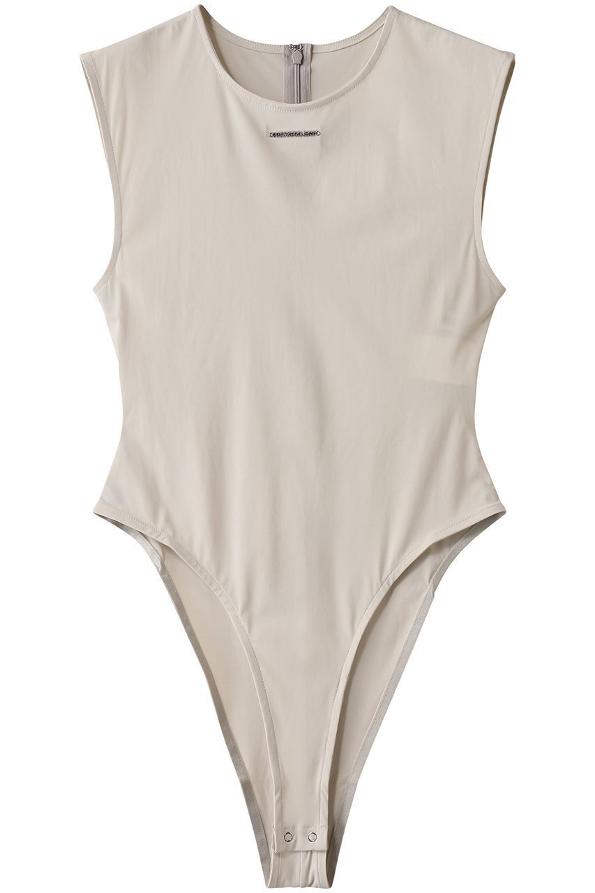 【プランク プロジェクト/PRANK PROJECT】のスキューバノースリボディースーツ / Scuba Sleeveless Bodysuit インテリア・キッズ・メンズ・レディースファッション・服の通販 founy(ファニー) 　ファッション　Fashion　レディースファッション　Fashion for Women　トップス・カットソー　Cut & Sew Tops　キャミソール&ノースリーブ　Camisoles & Sleeveless Tops　シャツ・ブラウス・オフィスカジュアル　Elegant Blouses & Button-Ups　ロングTシャツ・Tシャツ　Longline T-Shirts & Tees　カットソー・ベーシックTシャツ　Cut-and-Sewn Tops / Stretch Tees & Basics　キャミソール　Camisole, Spaghetti Strap Top　タンク　Tank Top, Sleeveless Top　フィット　Fit, Slim Fit　フロント　Front, Front Design　メタル　Metal, Metal Parts　O.WHT(オフホワイト)|ID: prp329100004468850 ipo3291000000032847499