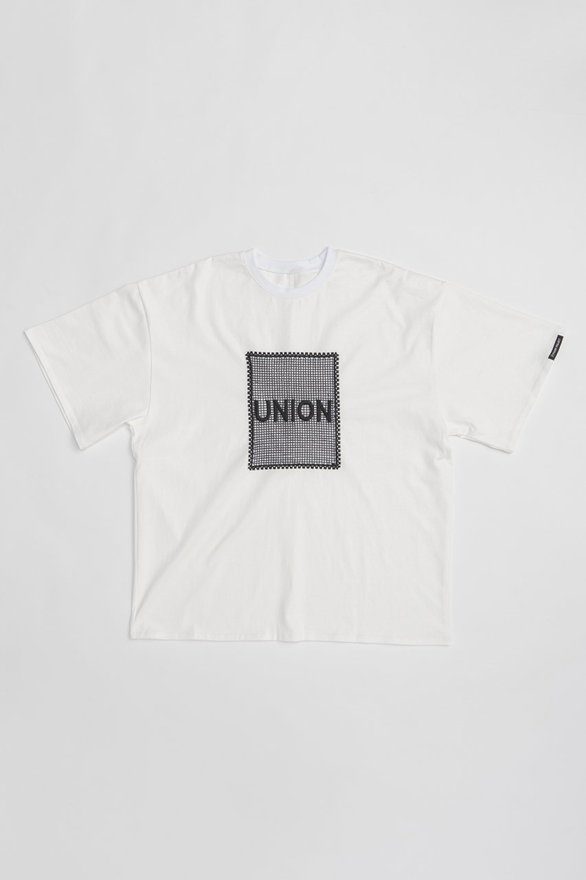【プランク プロジェクト/PRANK PROJECT】のクロシェロゴTEE/ Crochet Logo Tee インテリア・キッズ・メンズ・レディースファッション・服の通販 founy(ファニー) 　ファッション　Fashion　レディースファッション　WOMEN　トップス・カットソー　Tops/Tshirt　シャツ/ブラウス　Shirts/Blouses　ロング / Tシャツ　T-Shirts　カットソー　Cut and Sewn　おすすめ　Recommend　インナー　Inner　シアー　Sheer　ショート　Short　スリーブ　Sleeve　チュール　Tulle　今季　This Season　WHT(ホワイト)|ID: prp329100004468854 ipo3291000000031367757