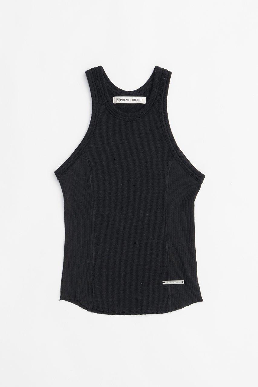 【プランク プロジェクト/PRANK PROJECT】のサイドシアーダブルフェイスタンク / Side Sheer Double Face Tank 人気、トレンドファッション・服の通販 founy(ファニー) 　ファッション　Fashion　レディースファッション　WOMEN　トップス・カットソー　Tops/Tshirt　キャミソール / ノースリーブ　No Sleeves　シャツ/ブラウス　Shirts/Blouses　ロング / Tシャツ　T-Shirts　カットソー　Cut and Sewn　おすすめ　Recommend　インナー　Inner　カットソー　Cut And Sew　キャミソール　Camisole　シアー　Sheer　タンク　Tank　ダブル　Double　フェイス　Face　ミックス　Mix　再入荷　Restock/Back In Stock/Re Arrival　 other-1|ID: prp329100004468855 ipo3291000000031367774