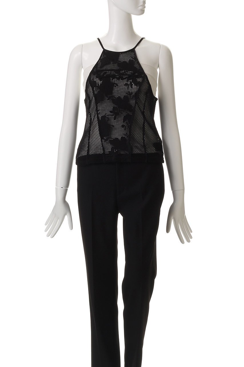 【プランク プロジェクト/PRANK PROJECT】のエンブロイダリーメッシュタンク / Embroidery Mesh Tank 人気、トレンドファッション・服の通販 founy(ファニー) 　ファッション　Fashion　レディースファッション　WOMEN　トップス・カットソー　Tops/Tshirt　キャミソール / ノースリーブ　No Sleeves　シャツ/ブラウス　Shirts/Blouses　ロング / Tシャツ　T-Shirts　カットソー　Cut and Sewn　おすすめ　Recommend　キャミソール　Camisole　サテン　Satin　ストレート　Straight　タンク　Tank　パイピング　Piping　メッシュ　Mesh　再入荷　Restock/Back In Stock/Re Arrival　夏　Summer　other-6|ID: prp329100004468856 ipo3291000000032000469