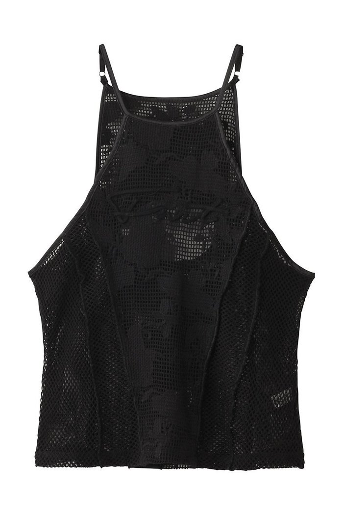 【プランク プロジェクト/PRANK PROJECT】のエンブロイダリーメッシュタンク / Embroidery Mesh Tank インテリア・キッズ・メンズ・レディースファッション・服の通販 founy(ファニー) https://founy.com/ ファッション Fashion レディースファッション Fashion for Women トップス・カットソー Cut & Sew Tops キャミソール&ノースリーブ Camisoles & Sleeveless Tops シャツ・ブラウス・オフィスカジュアル Elegant Blouses & Button-Ups ロングTシャツ・Tシャツ Longline T-Shirts & Tees カットソー・ベーシックTシャツ Cut-and-Sewn Tops / Stretch Tees & Basics おすすめ Recommended / Our Picks キャミソール Camisole, Spaghetti Strap Top サテン Satin, Glossy Fabric ストレート Straight, Straight Cut タンク Tank Top, Sleeveless Top パイピング Piping, Trim Design メッシュ Mesh, Net Fabric 夏 Summer |ID: prp329100004468856 ipo3291000000032842195