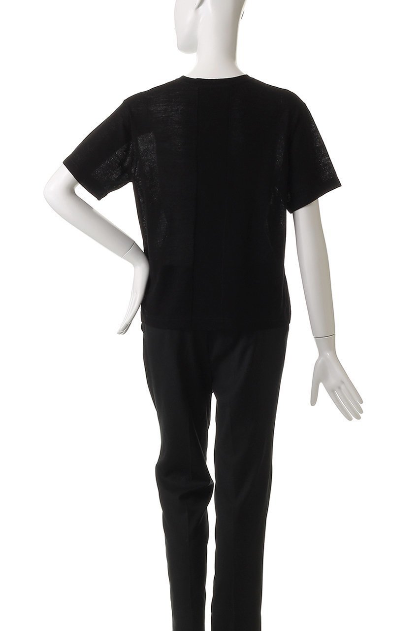 【オブリオ/AUBRIOT】のイタリアンウール Tシャツ 人気、トレンドファッション・服の通販 founy(ファニー) 　ファッション　Fashion　レディースファッション　Fashion for Women　トップス・カットソー　Cut & Sew Tops　ニット　Knit Tops & Sweaters　シャツ・ブラウス・オフィスカジュアル　Elegant Blouses & Button-Ups　ロングTシャツ・Tシャツ　Longline T-Shirts & Tees　カジュアルプルオーバー・ニットトップス　Pullovers & Knit Tops / Casual Pullovers　シンプル　Simple, Minimal　スタンダード　Standard, Basic　ベーシック　Basic, Essential　リラックス　Relax, Relaxed Fit　半袖　Short Sleeve, Half Sleeve　other-4|ID: prp329100004468857 ipo3291000000032931067