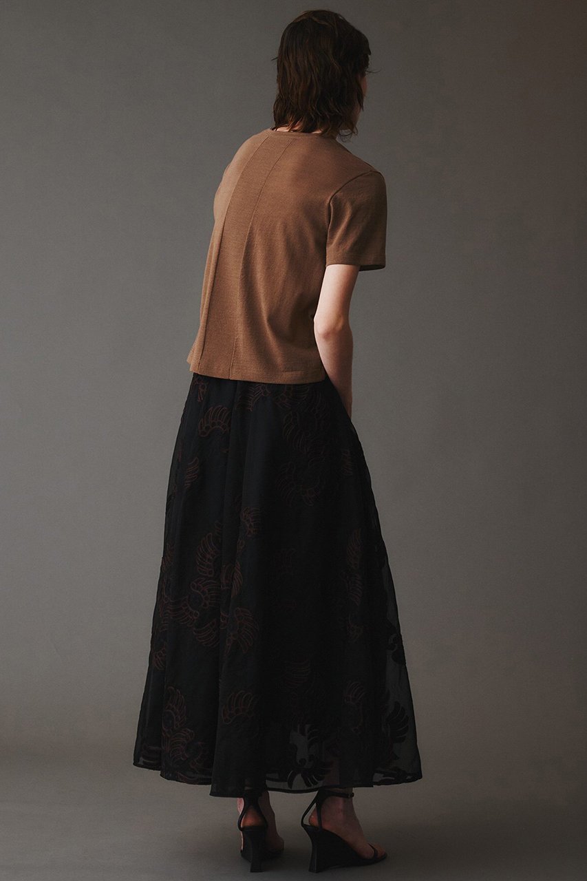 【オブリオ/AUBRIOT】のイタリアンウール Tシャツ 人気、トレンドファッション・服の通販 founy(ファニー) 　ファッション　Fashion　レディースファッション　Fashion for Women　トップス・カットソー　Cut & Sew Tops　ニット　Knit Tops & Sweaters　シャツ・ブラウス・オフィスカジュアル　Elegant Blouses & Button-Ups　ロングTシャツ・Tシャツ　Longline T-Shirts & Tees　カジュアルプルオーバー・ニットトップス　Pullovers & Knit Tops / Casual Pullovers　シンプル　Simple, Minimal　スタンダード　Standard, Basic　ベーシック　Basic, Essential　リラックス　Relax, Relaxed Fit　半袖　Short Sleeve, Half Sleeve　other-8|ID: prp329100004468857 ipo3291000000032931101
