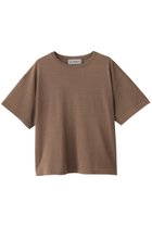 【オブリオ/AUBRIOT】のイタリアンウール Tシャツ 人気、トレンドファッション・服の通販 founy(ファニー) ファッション Fashion レディースファッション Fashion for Women トップス・カットソー Cut & Sew Tops ニット Knit Tops & Sweaters シャツ・ブラウス・オフィスカジュアル Elegant Blouses & Button-Ups ロングTシャツ・Tシャツ Longline T-Shirts & Tees カジュアルプルオーバー・ニットトップス Pullovers & Knit Tops / Casual Pullovers シンプル Simple, Minimal スタンダード Standard, Basic ベーシック Basic, Essential リラックス Relax, Relaxed Fit 半袖 Short Sleeve, Half Sleeve thumbnail モカブラウン|ID: prp329100004468857 ipo3291000000036062401