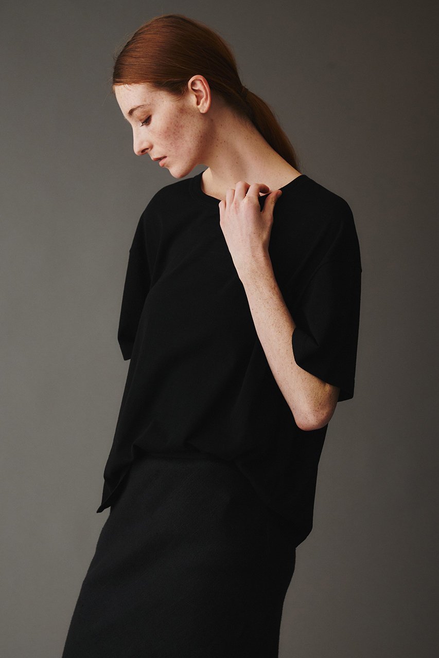 【オブリオ/AUBRIOT】のイタリアンウール Tシャツ 人気、トレンドファッション・服の通販 founy(ファニー) 　ファッション　Fashion　レディースファッション　Fashion for Women　トップス・カットソー　Cut & Sew Tops　ニット　Knit Tops & Sweaters　シャツ・ブラウス・オフィスカジュアル　Elegant Blouses & Button-Ups　ロングTシャツ・Tシャツ　Longline T-Shirts & Tees　カジュアルプルオーバー・ニットトップス　Pullovers & Knit Tops / Casual Pullovers　シンプル　Simple, Minimal　スタンダード　Standard, Basic　ベーシック　Basic, Essential　リラックス　Relax, Relaxed Fit　半袖　Short Sleeve, Half Sleeve　other-7|ID: prp329100004468857 ipo3291000000036166773