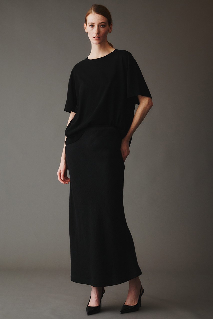 【オブリオ/AUBRIOT】のイタリアンウール Tシャツ 人気、トレンドファッション・服の通販 founy(ファニー) 　ファッション　Fashion　レディースファッション　Fashion for Women　トップス・カットソー　Cut & Sew Tops　ニット　Knit Tops & Sweaters　シャツ・ブラウス・オフィスカジュアル　Elegant Blouses & Button-Ups　ロングTシャツ・Tシャツ　Longline T-Shirts & Tees　カジュアルプルオーバー・ニットトップス　Pullovers & Knit Tops / Casual Pullovers　シンプル　Simple, Minimal　スタンダード　Standard, Basic　ベーシック　Basic, Essential　リラックス　Relax, Relaxed Fit　半袖　Short Sleeve, Half Sleeve　other-8|ID: prp329100004468857 ipo3291000000036166774