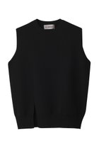 【オブリオ/AUBRIOT】のイタリアンウール ニットベスト 人気、トレンドファッション・服の通販 founy(ファニー) ファッション Fashion レディースファッション Fashion for Women トップス・カットソー Cut & Sew Tops ニット Knit Tops & Sweaters ベスト&ジレ / 重ね着スタイル Vests & Gilets カジュアルプルオーバー・ニットトップス Pullovers & Knit Tops / Casual Pullovers スリット Slit, Slit Detail フロント Front, Front Design ベスト Vest, Waistcoat エレガント 上品 Elegant thumbnail ブラック|ID: prp329100004468858 ipo3291000000035622846