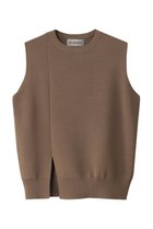 【オブリオ/AUBRIOT】のイタリアンウール ニットベスト 人気、トレンドファッション・服の通販 founy(ファニー) ファッション Fashion レディースファッション Fashion for Women トップス・カットソー Cut & Sew Tops ニット Knit Tops & Sweaters ベスト&ジレ / 重ね着スタイル Vests & Gilets カジュアルプルオーバー・ニットトップス Pullovers & Knit Tops / Casual Pullovers スリット Slit, Slit Detail フロント Front, Front Design ベスト Vest, Waistcoat エレガント 上品 Elegant thumbnail モカブラウン|ID: prp329100004468858 ipo3291000000035622848