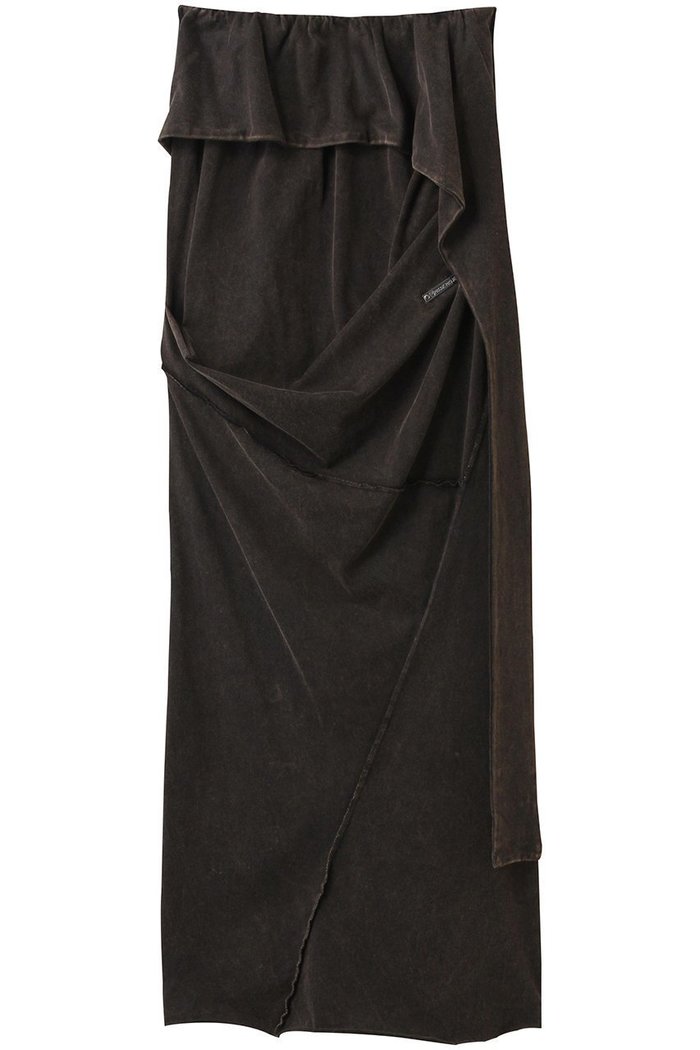 【プランク プロジェクト/PRANK PROJECT】のレイヤードアシメドレープスカート / Layered Asymmetrical Draped Skirt インテリア・キッズ・メンズ・レディースファッション・服の通販 founy(ファニー) https://founy.com/ ファッション Fashion レディースファッション Fashion for Women スカート Skirts ロングスカート Long Skirts / Maxi & Midi Skirts アシンメトリー Asymmetrical Style ウォッシュ Washed Finish テレコ Ribbed, Rib Stitch ビンテージ Vintage, Retro Style ラップ Wrap, Wrap Design ロング Long, Long-Length ワンポイント One Point, Statement Accent |ID: prp329100004468860 ipo3291000000035056859