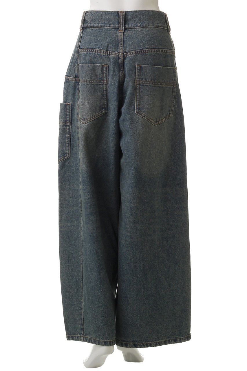 【プランク プロジェクト/PRANK PROJECT】のディフォームバギーデニムパンツ / Deform Baggy Denim Pants 人気、トレンドファッション・服の通販 founy(ファニー) 　ファッション　Fashion　レディースファッション　Fashion for Women　パンツ　Pants & Trousers　デニムパンツ・ジーンズ・美脚デニム　Denim Jeans & Pants　デニム　Denim, Jeans Material　フロント　Front, Front Design　ヴィンテージ　Vintage Style　other-4|ID: prp329100004468861 ipo3291000000032899790