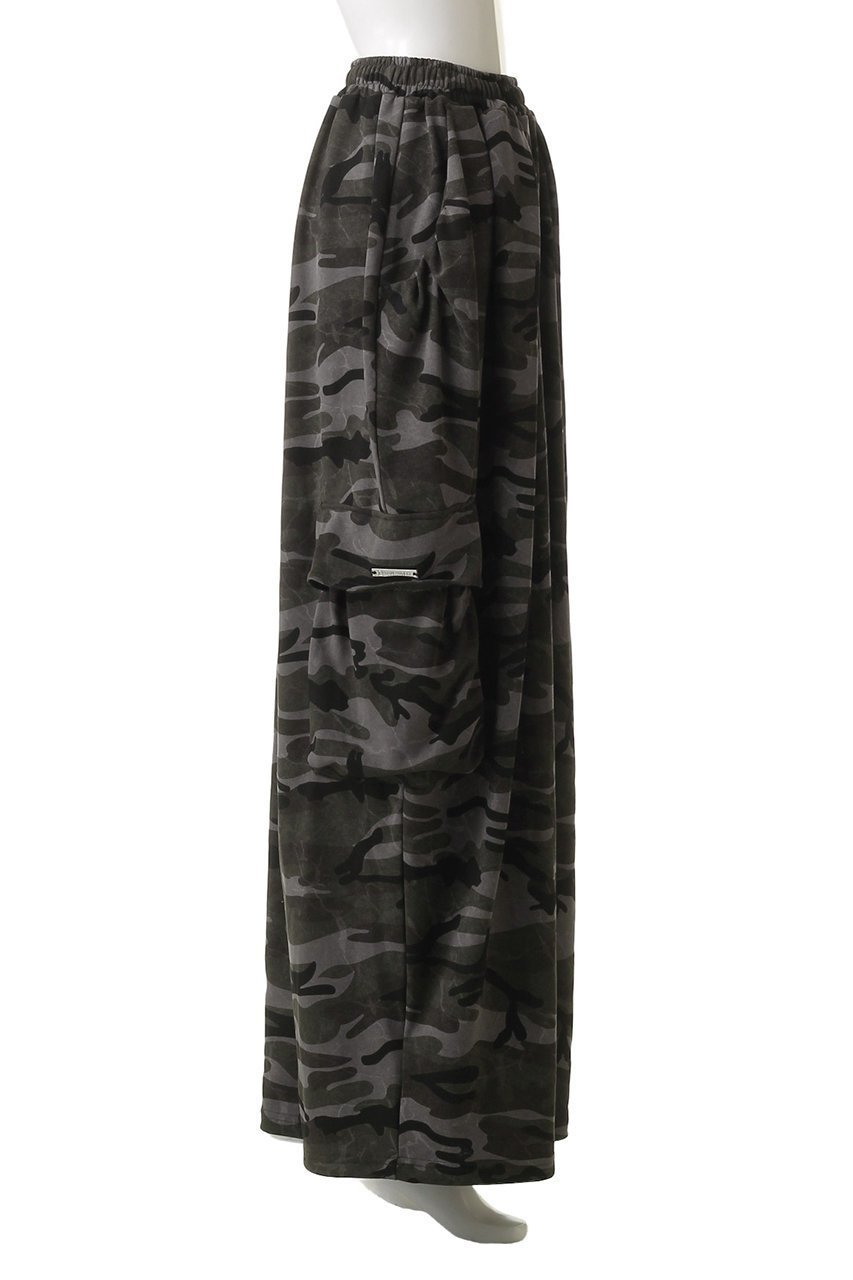 【プランク プロジェクト/PRANK PROJECT】のCAMOスウェットカーゴパンツ / CAMO Sweat Cargo Pants 人気、トレンドファッション・服の通販 founy(ファニー) ファッション Fashion レディースファッション Fashion for Women パンツ Pants & Trousers カーゴパンツ Cargo Pants, Utility Pants ギャザー Gathered, Ruffled スウェット / スエット Sweatshirt, Sweatwear ドローストリング Drawstring, Pull Cord フォルム Silhouette, Form ワイド Wide, Wide Fit other-3|ID: prp329100004468862 ipo3291000000034419901