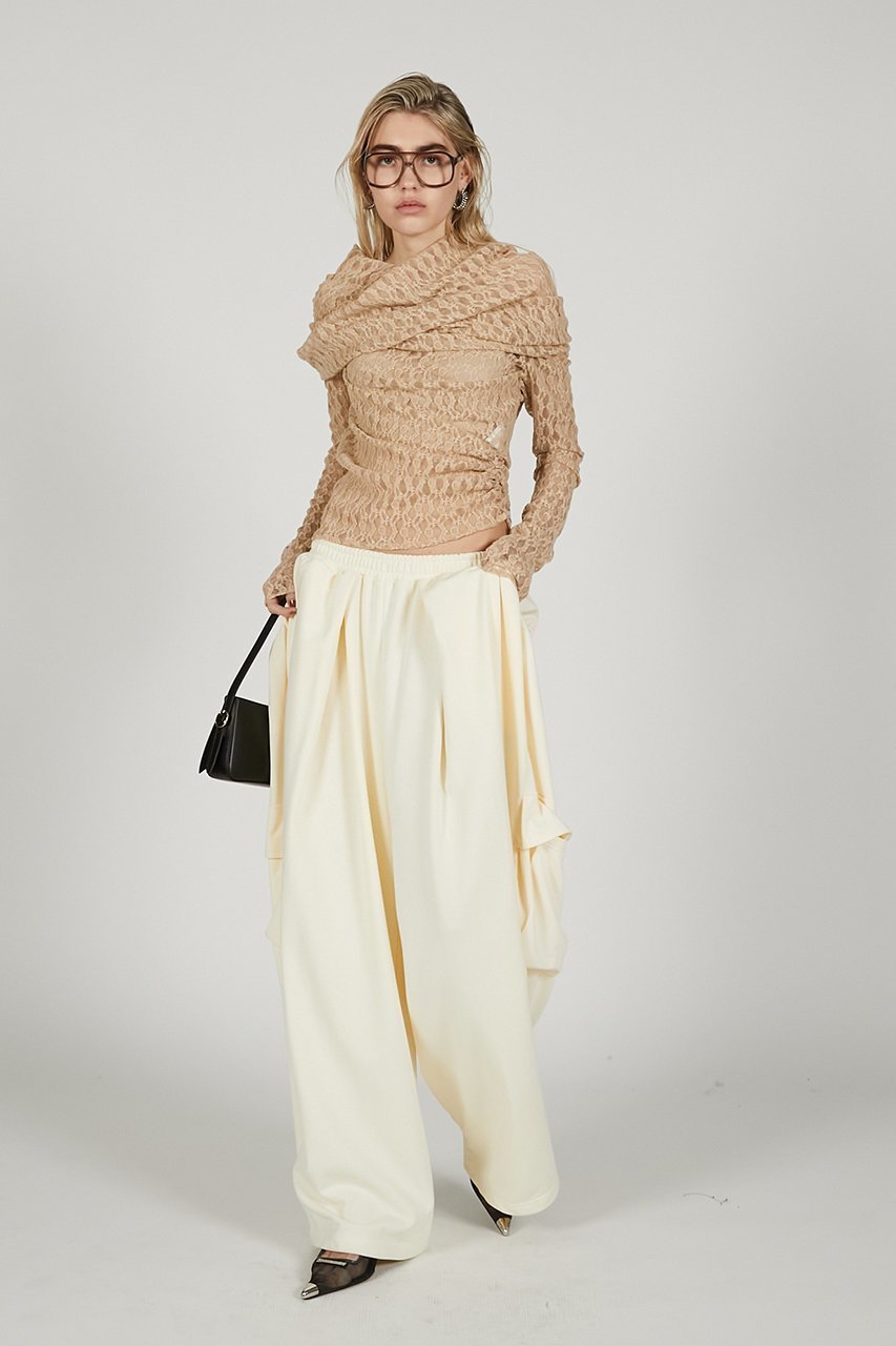 【プランク プロジェクト/PRANK PROJECT】のスウェットカーゴパンツ / Sweat Cargo Pants 人気、トレンドファッション・服の通販 founy(ファニー) 　ファッション　Fashion　レディースファッション　Fashion for Women　パンツ　Pants & Trousers　カーゴパンツ　Cargo Pants, Utility Pants　ギャザー　Gathered, Ruffled　ドローストリング　Drawstring, Pull Cord　フォルム　Silhouette, Form　ブリーチ　Bleach, Washed Finish　ワイド　Wide, Wide Fit　other-7|ID: prp329100004468863 ipo3291000000035068785