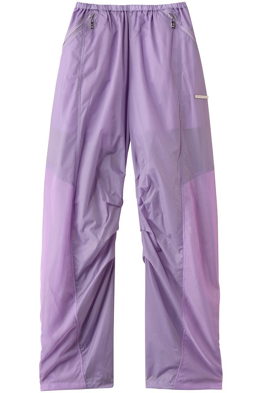 【プランク プロジェクト/PRANK PROJECT】のシアーナイロンパンツ / Sheer Nylon Pants インテリア・キッズ・メンズ・レディースファッション・服の通販 founy(ファニー) 　ファッション　Fashion　レディースファッション　Fashion for Women　パンツ　Pants & Trousers　コンビ　Combo, Combination Style　ドレープ　Drape, Draping Fabric　ドローストリング　Drawstring, Pull Cord　メッシュ　Mesh, Net Fabric　ワイド　Wide, Wide Fit　PPL(パープル)|ID: prp329100004468864 ipo3291000000035767122