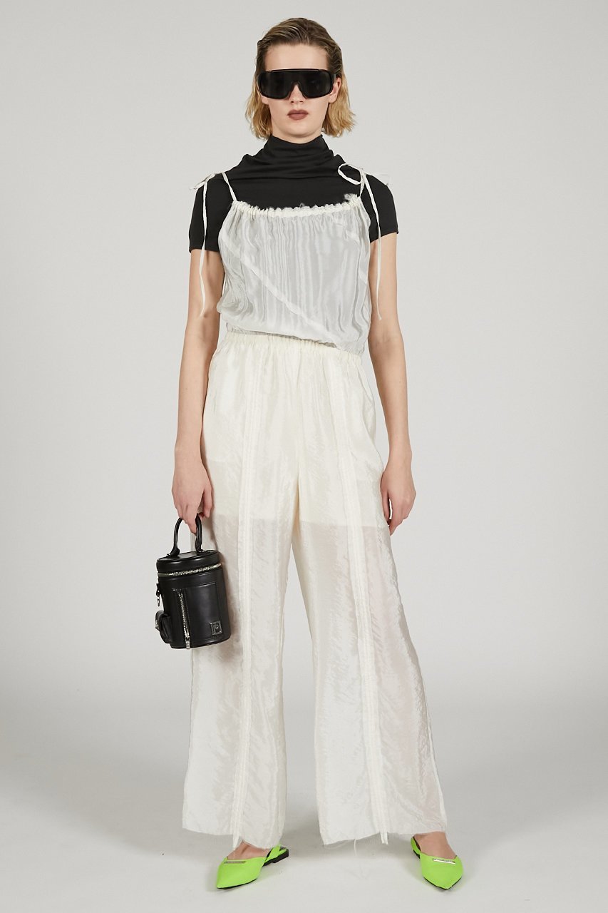 【プランク プロジェクト/PRANK PROJECT】の2WAYジャンプスーツ / 2-way Jumpsuit 人気、トレンドファッション・服の通販 founy(ファニー) 　ファッション　Fashion　レディースファッション　Fashion for Women　パンツ　Pants & Trousers　キャミソール　Camisole, Spaghetti Strap Top　サテン　Satin, Glossy Fabric　スーツ　Suit, Formalwear　ドローストリング　Drawstring, Pull Cord　リラックス　Relax, Relaxed Fit　夏　Summer　other-2|ID: prp329100004468865 ipo3291000000032790264