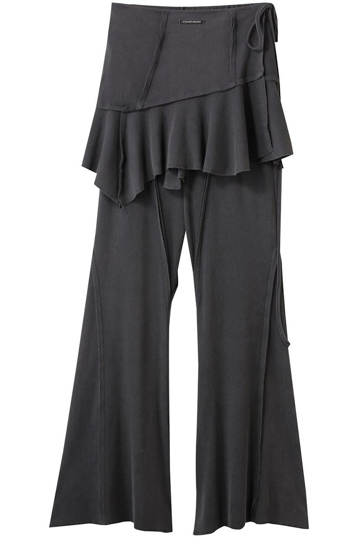 【プランク プロジェクト/PRANK PROJECT】のアウトシームラップレイヤードパンツ / Multiway Layered Knit Pants インテリア・キッズ・メンズ・レディースファッション・服の通販 founy(ファニー) https://founy.com/ ファッション Fashion レディースファッション Fashion for Women パンツ Pants & Trousers テレコ Ribbed, Rib Stitch ラップ Wrap, Wrap Design ヴィンテージ Vintage Style |ID: prp329100004468866 ipo3291000000032901757