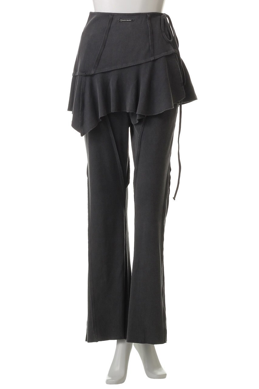 【プランク プロジェクト/PRANK PROJECT】のアウトシームラップレイヤードパンツ / Multiway Layered Knit Pants 人気、トレンドファッション・服の通販 founy(ファニー) 　ファッション　Fashion　レディースファッション　Fashion for Women　パンツ　Pants & Trousers　テレコ　Ribbed, Rib Stitch　ラップ　Wrap, Wrap Design　ヴィンテージ　Vintage Style　other-2|ID: prp329100004468866 ipo3291000000032901766