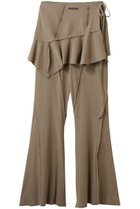 【プランク プロジェクト/PRANK PROJECT】のアウトシームラップレイヤードパンツ / Multiway Layered Knit Pants BGE(ベージュ)|ID: prp329100004468866 ipo3291000000035501665