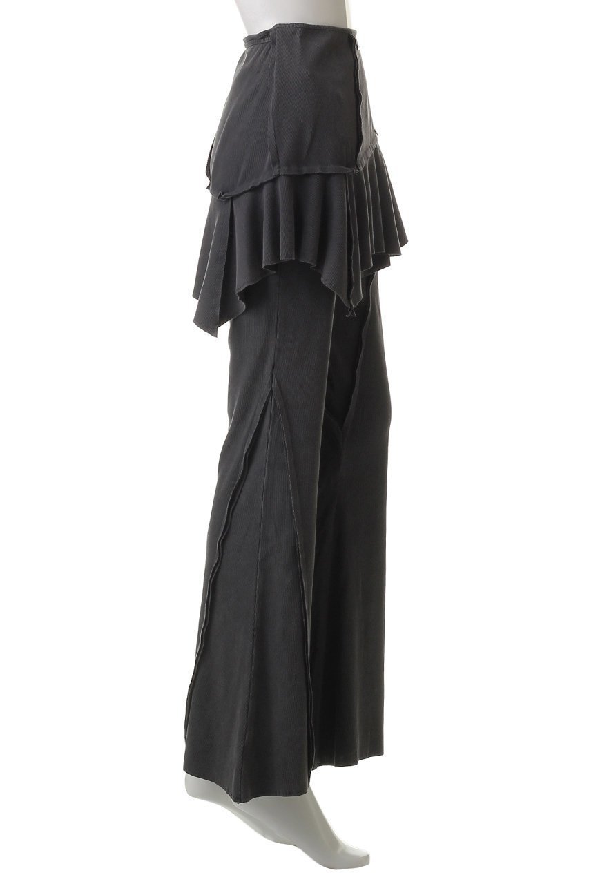 【プランク プロジェクト/PRANK PROJECT】のアウトシームラップレイヤードパンツ / Multiway Layered Knit Pants 人気、トレンドファッション・服の通販 founy(ファニー) 　ファッション　Fashion　レディースファッション　Fashion for Women　パンツ　Pants & Trousers　テレコ　Ribbed, Rib Stitch　ラップ　Wrap, Wrap Design　ヴィンテージ　Vintage Style　other-3|ID: prp329100004468866 ipo3291000000035728094