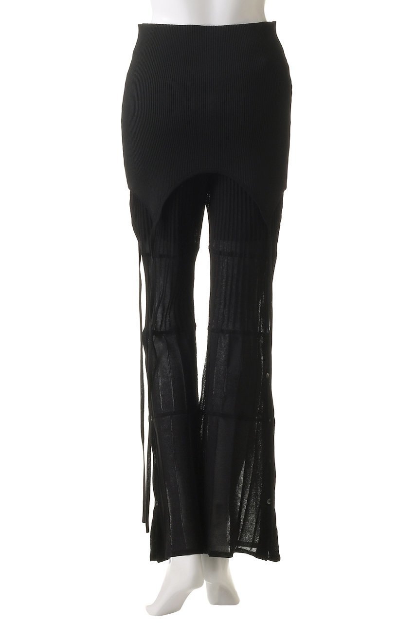 【プランク プロジェクト/PRANK PROJECT】のマルチウェイレイヤードニットパンツ / Multiway Layered Knit Pants 人気、トレンドファッション・服の通販 founy(ファニー) 　ファッション　Fashion　レディースファッション　Fashion for Women　パンツ　Pants & Trousers　インナー　Innerwear　キャミソール　Camisole, Spaghetti Strap Top　フィット　Fit, Slim Fit　ラップ　Wrap, Wrap Design　other-4|ID: prp329100004468867 ipo3291000000032902856