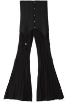 【プランク プロジェクト/PRANK PROJECT】のマルチウェイレイヤードニットパンツ / Multiway Layered Knit Pants BLK(ブラック)|ID: prp329100004468867 ipo3291000000035068852