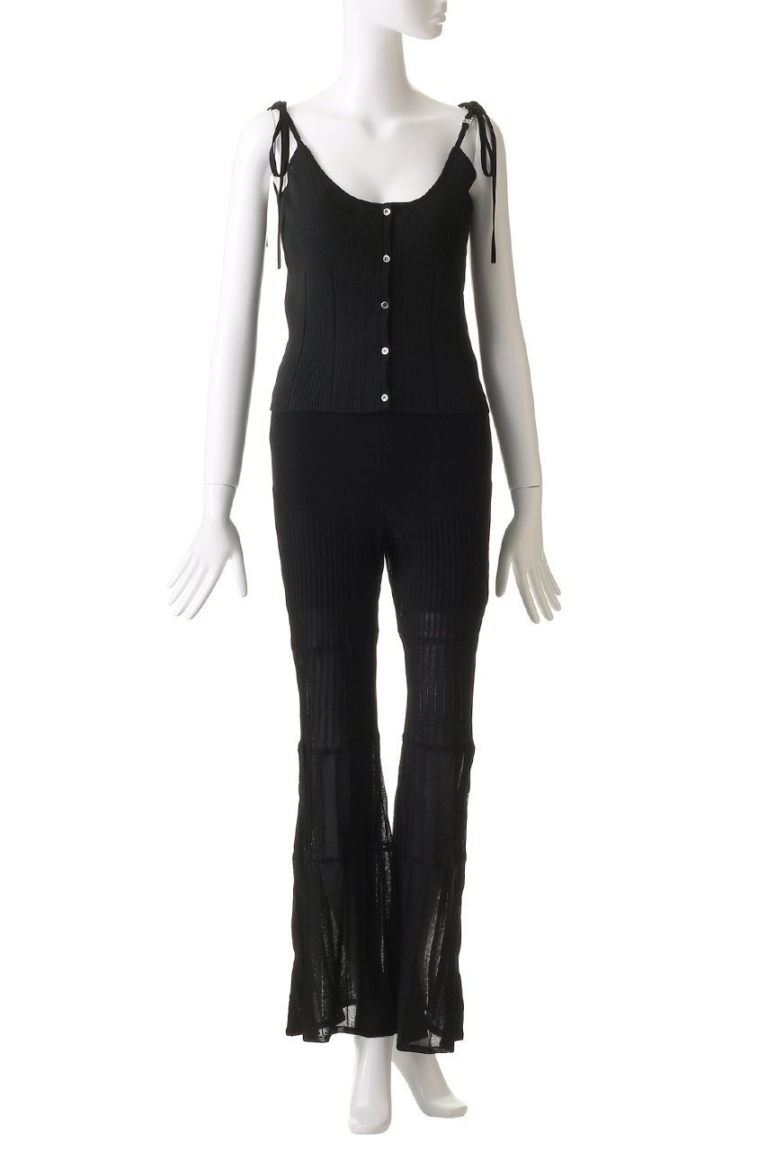 【プランク プロジェクト/PRANK PROJECT】のマルチウェイレイヤードニットパンツ / Multiway Layered Knit Pants 人気、トレンドファッション・服の通販 founy(ファニー) ファッション Fashion レディースファッション Fashion for Women パンツ Pants & Trousers インナー Innerwear キャミソール Camisole, Spaghetti Strap Top フィット Fit, Slim Fit ラップ Wrap, Wrap Design other-7|ID: prp329100004468867 ipo3291000000035709461