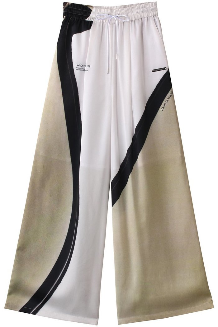 【プランク プロジェクト/PRANK PROJECT】のアートプリントパンツ / Art Print Pants インテリア・キッズ・メンズ・レディースファッション・服の通販 founy(ファニー) https://founy.com/ ファッション Fashion レディースファッション Fashion for Women パンツ Pants & Trousers サテン Satin, Glossy Fabric タンク Tank Top, Sleeveless Top プリント Print, Printed Pattern リラックス Relax, Relaxed Fit |ID: prp329100004468868 ipo3291000000035680246