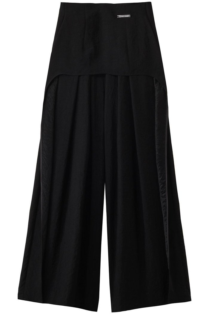 【プランク プロジェクト/PRANK PROJECT】のレイヤードサテンボリュームパンツ / Layered Satin Volume Pants インテリア・キッズ・メンズ・レディースファッション・服の通販 founy(ファニー) https://founy.com/ ファッション Fashion レディースファッション Fashion for Women パンツ Pants & Trousers おすすめ Recommended / Our Picks サテン Satin, Glossy Fabric セットアップ Set-Up, Coordinated Outfit タンク Tank Top, Sleeveless Top ツイル Twist, Twisted Detail フロント Front, Front Design ミニスカート Mini Skirt, Short Skirt |ID: prp329100004468870 ipo3291000000035766794