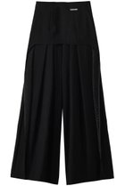 【プランク プロジェクト/PRANK PROJECT】のレイヤードサテンボリュームパンツ / Layered Satin Volume Pants BLK(ブラック)|ID: prp329100004468870 ipo3291000000035766796
