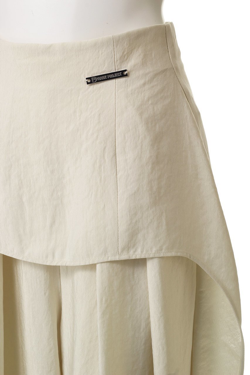 【プランク プロジェクト/PRANK PROJECT】のレイヤードサテンボリュームパンツ / Layered Satin Volume Pants 人気、トレンドファッション・服の通販 founy(ファニー) 　ファッション　Fashion　レディースファッション　Fashion for Women　パンツ　Pants & Trousers　おすすめ　Recommended / Our Picks　サテン　Satin, Glossy Fabric　セットアップ　Set-Up, Coordinated Outfit　タンク　Tank Top, Sleeveless Top　ツイル　Twist, Twisted Detail　フロント　Front, Front Design　ミニスカート　Mini Skirt, Short Skirt　other-5|ID: prp329100004468870 ipo3291000000035766813